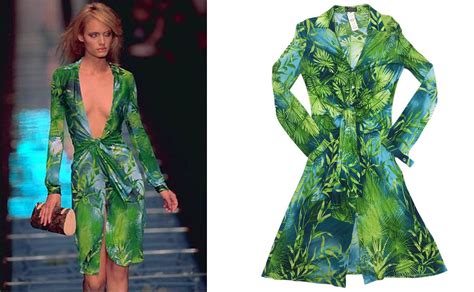 jungle dress versace 1997|jennifer lopez 2000 versace dress.